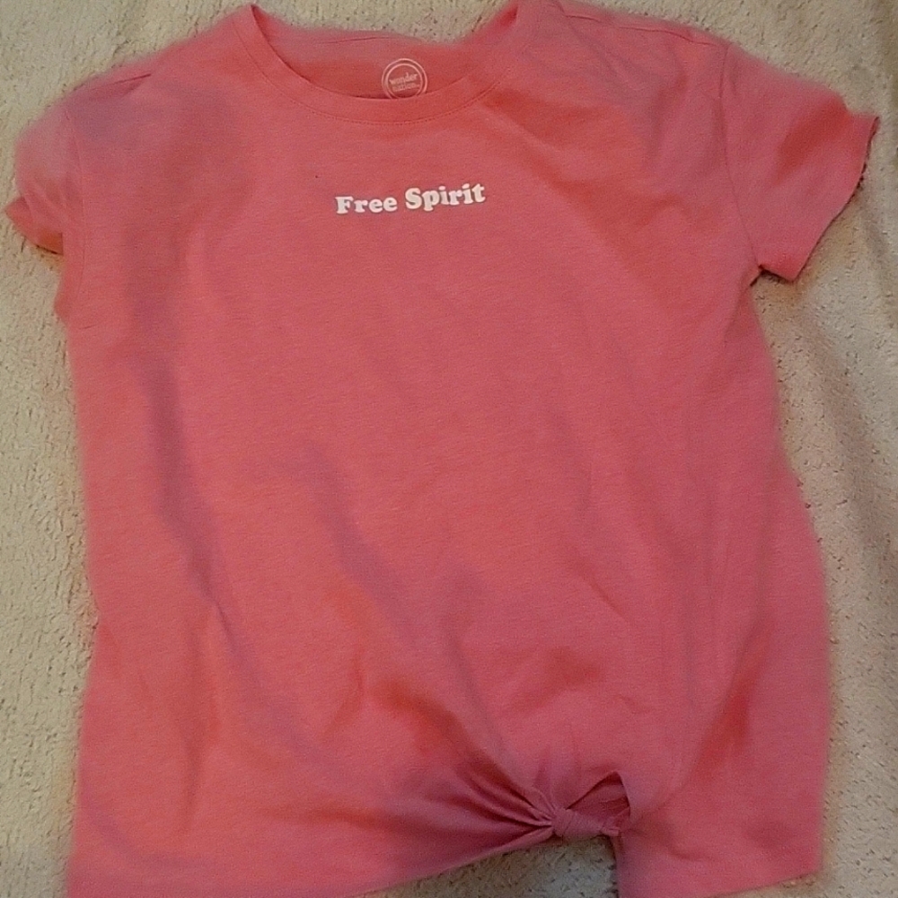 Girls short sleeve tee "FREE SPIRIT"